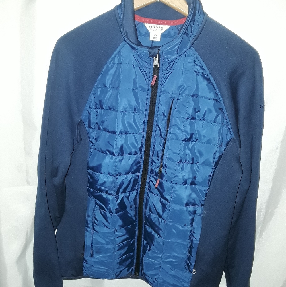 Orvis zip up jacket